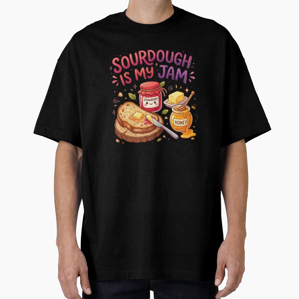 Sourdough Is My Jam Cute Funny Baker Design by Winarrts