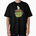 Kawaii Frankenstein Halloween Coffee Mug Cute Spooky Cup by ThaiArtShop