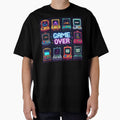 Retro Arcade 'Game Over' Graphic Design by GiftedExplorer