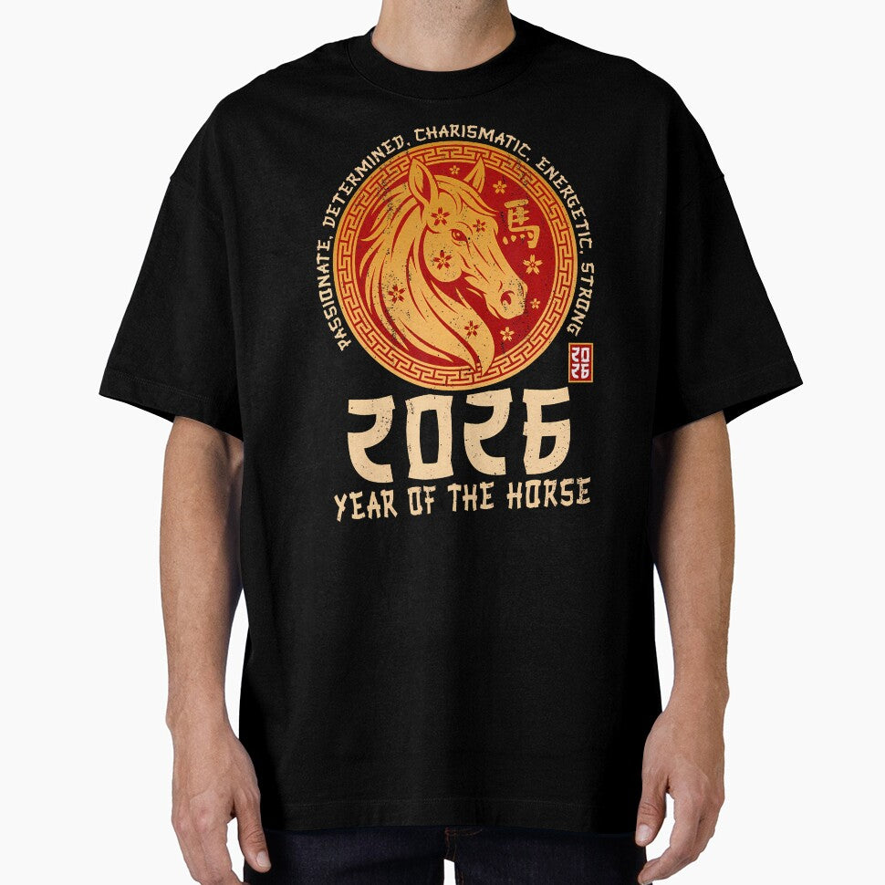 Year Of The Horse Chinese Lunar New Year 2026 Zodiac Horse by BeulahJoseph