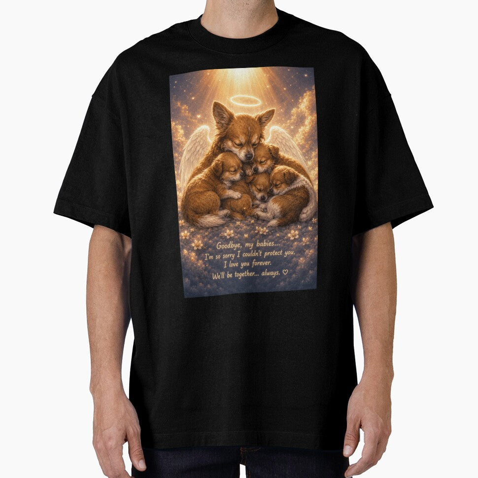 Justice for Wangwang “Goodbye My Babies” Angel Mother Dog Memorial Gift by CanvasFuse