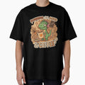 ADHD Rex - Running on ADHD & Coffee Sleepy Dinosaur Sticker by WowDezign