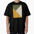 Mustard, Olive Green and Cream White by ZedColors