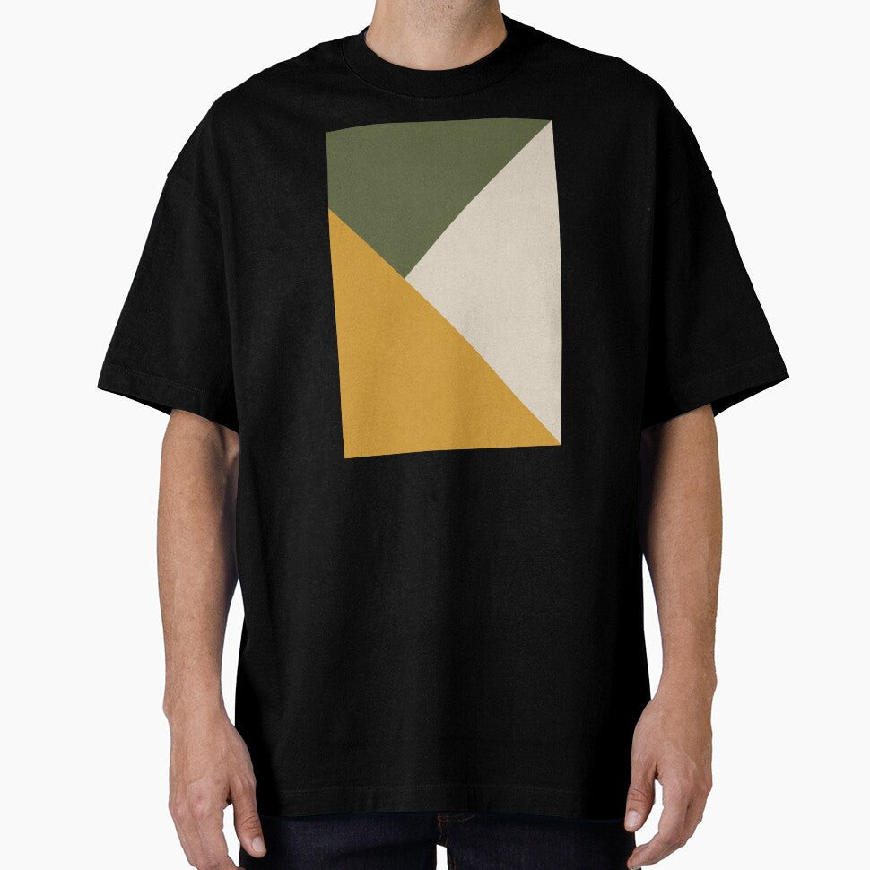 Mustard, Olive Green and Cream White by ZedColors