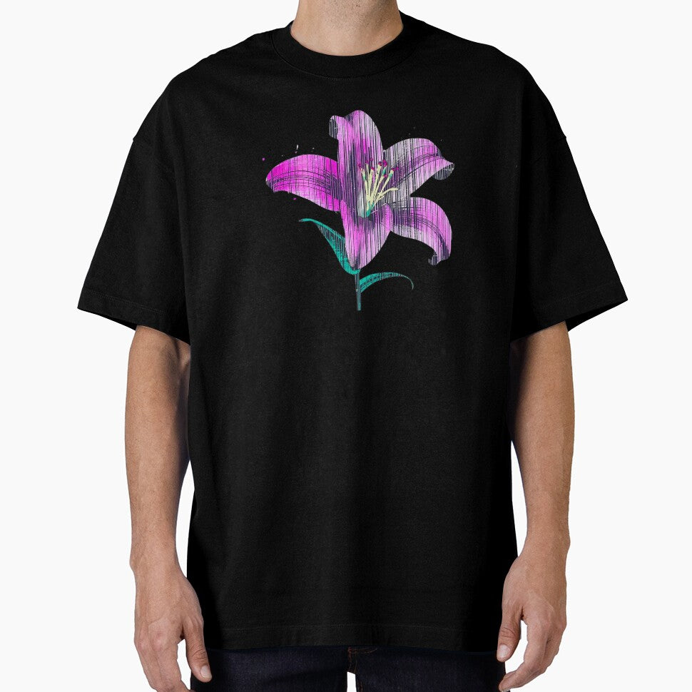 Cyber Lily // Glitch Flora 01 by Manua Originals
