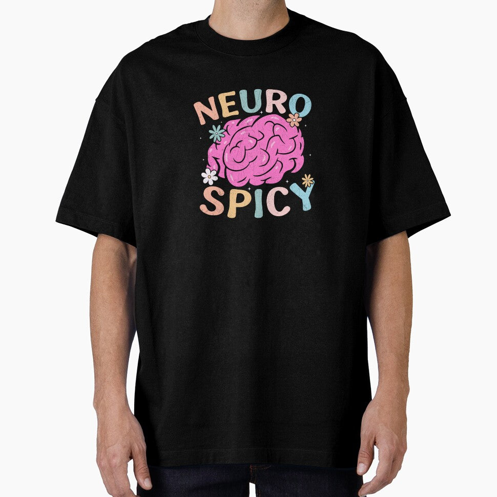 Neuro Spicy Brain – Cute & Funny ADHD / Neurodivergent Awareness by Suzy Perez Art
