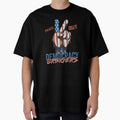 peace out! democracy bringers - american flag in victory hand sign graffiti graphic artwork by hayrpictures