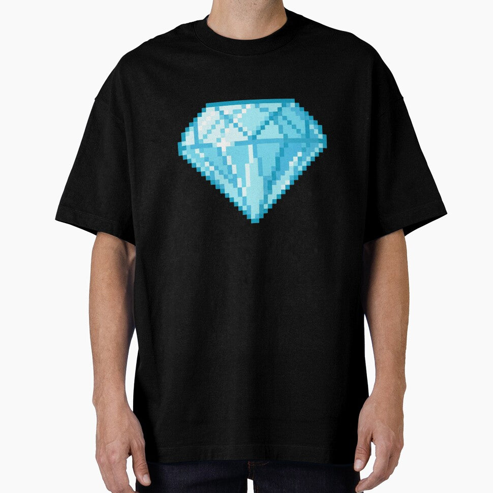 Pixelated Diamond by Potato Quality Prints
