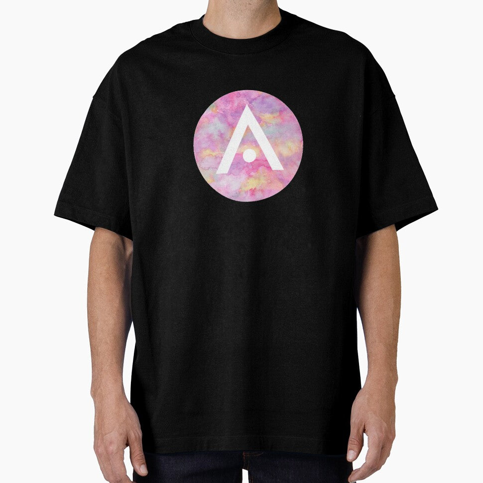 Pink and Purple Watercolor Aveda Logo by Dalaura