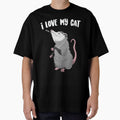 I Love My Cat Funny Trash Animal Possum by JanelAmico