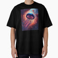 Dark Jellyfish Underwater by ureggie