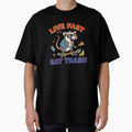 Live Fast Eat Trash Opossum - Funny Retro Vintage Possum Meme by Petzzz