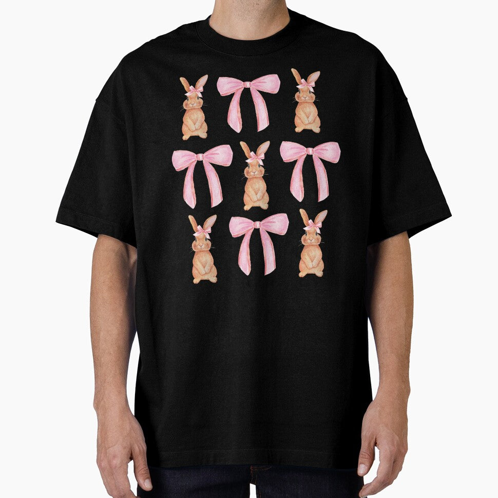 Pink Coquette Bunny Bows by kjanedesigns