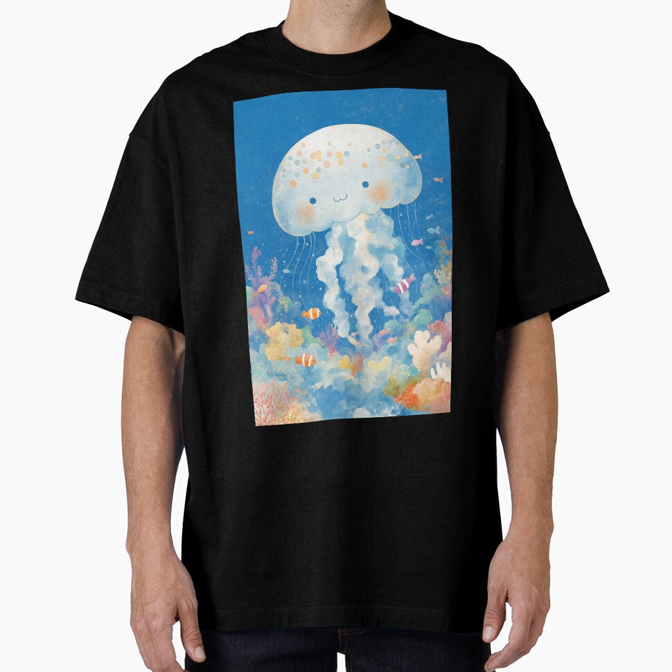 Jellyfish Coral Kingdom Glow by AshiraCreations