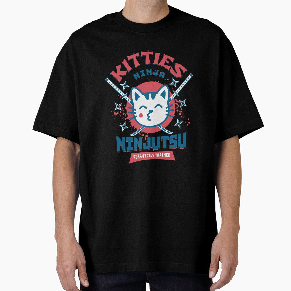 KITTIES NINJA NINJUTSU PURR-FECTLY TRAINED FUNNY CAT LOVER by PECCATOR