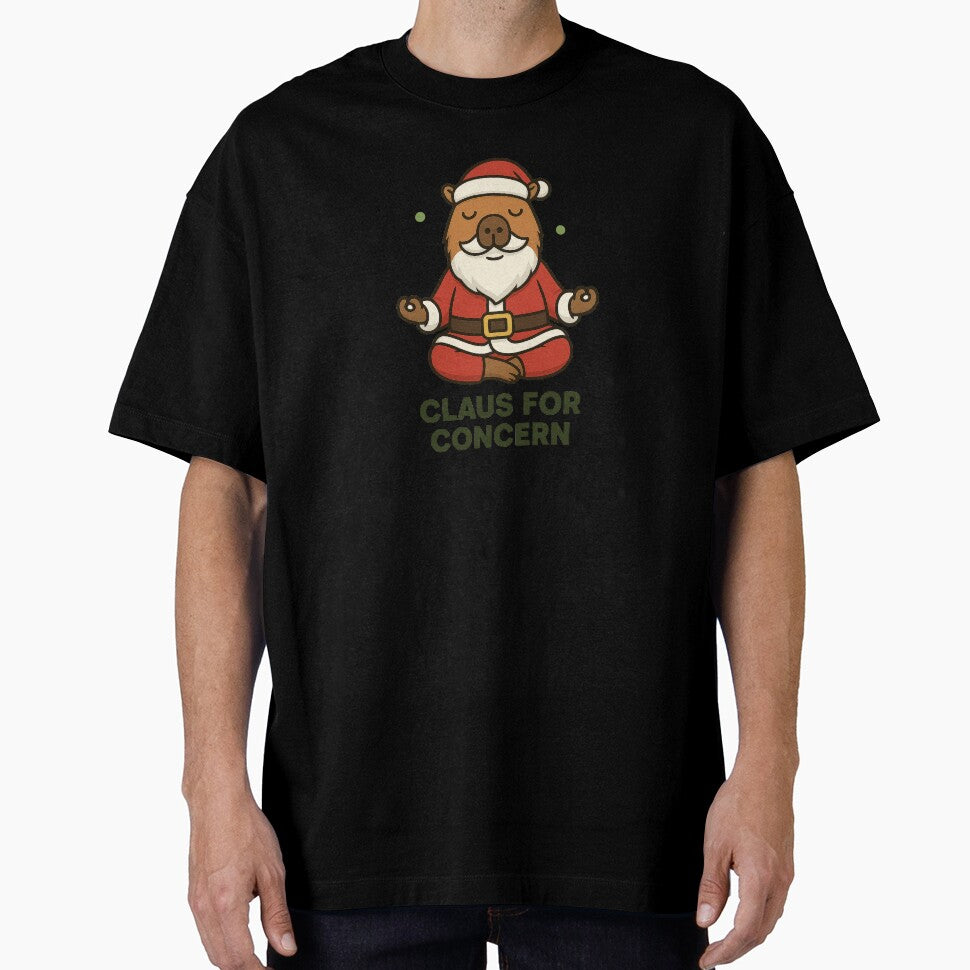 Capybara Santa Zen by RetroPop23