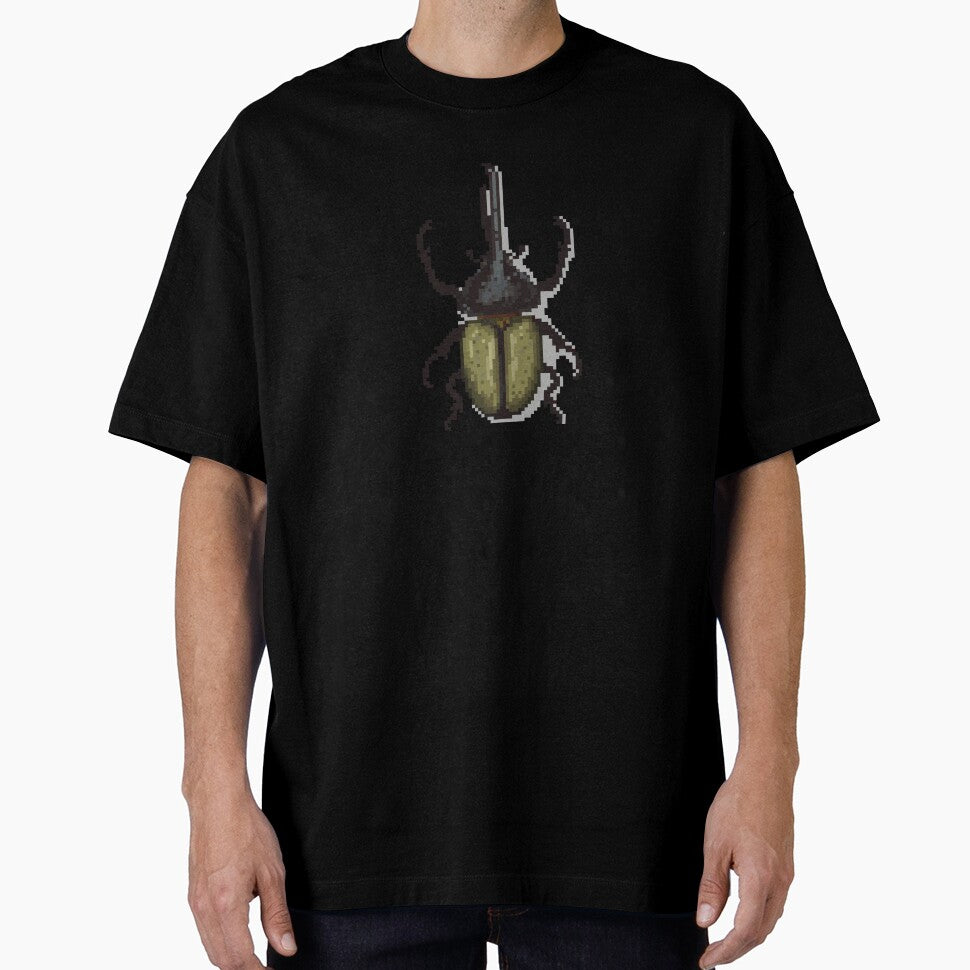 Pixel art beetle nº 43 by Kanistamps