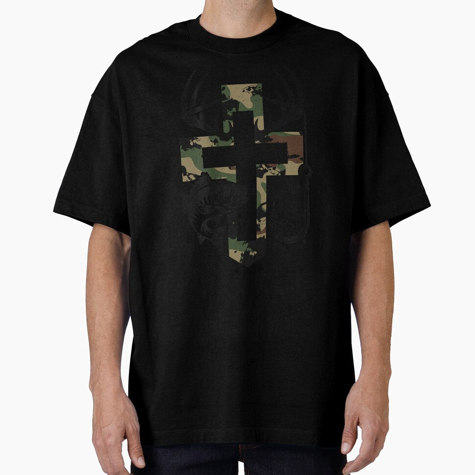 Youth Camo Faith Hunting Fishing Cross Hook Christian Jesus by troimuagio2022