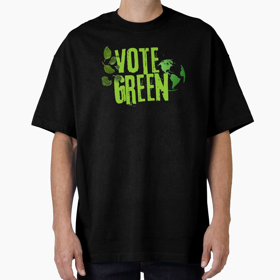 Vote Green Grunge Text Design by JOYACEPTY