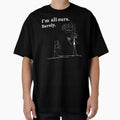 I’m All Ears. Barely. – Funny Office Sarcasm Stickman Corporate Humor Illustration by chillbyME