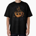 Running On Caffeine And Chaos Coffee Lover Shirt by DrawDrip