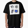 Vaporwave Glitch Art of Classic 90s Tech and Y2K Gadgets by MyEz Style