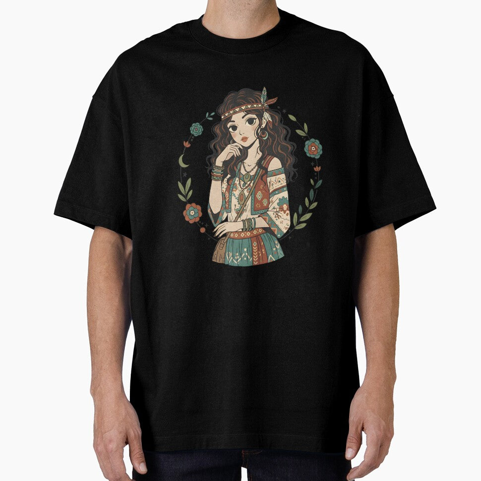 Bohemian Soul Aesthetic Anime Girl by Remy-Aura
