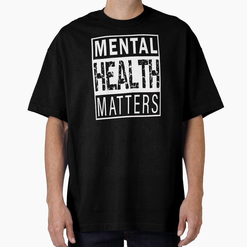 Mental Health Matters T-Shirt by Vasyl  Chernovol
