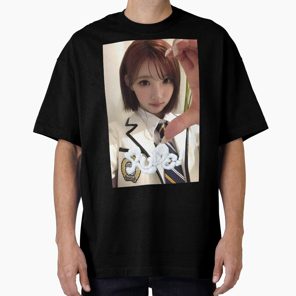 Hearts2Hearts Jiwoo Rude Inspired Unofficial K-pop Poster by Valereekmerch