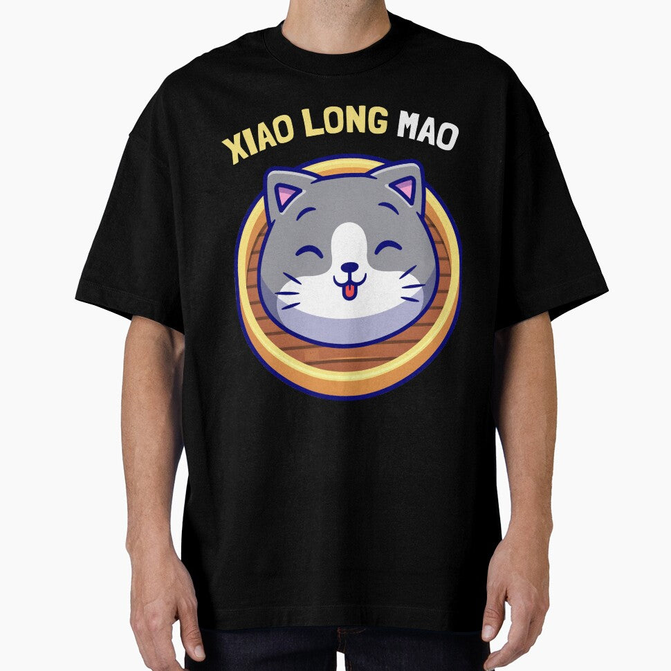 Funny Asian Chinese Dimsum Xiao Long Mao Bao Cat Lover Puns by ChinkyCat Official