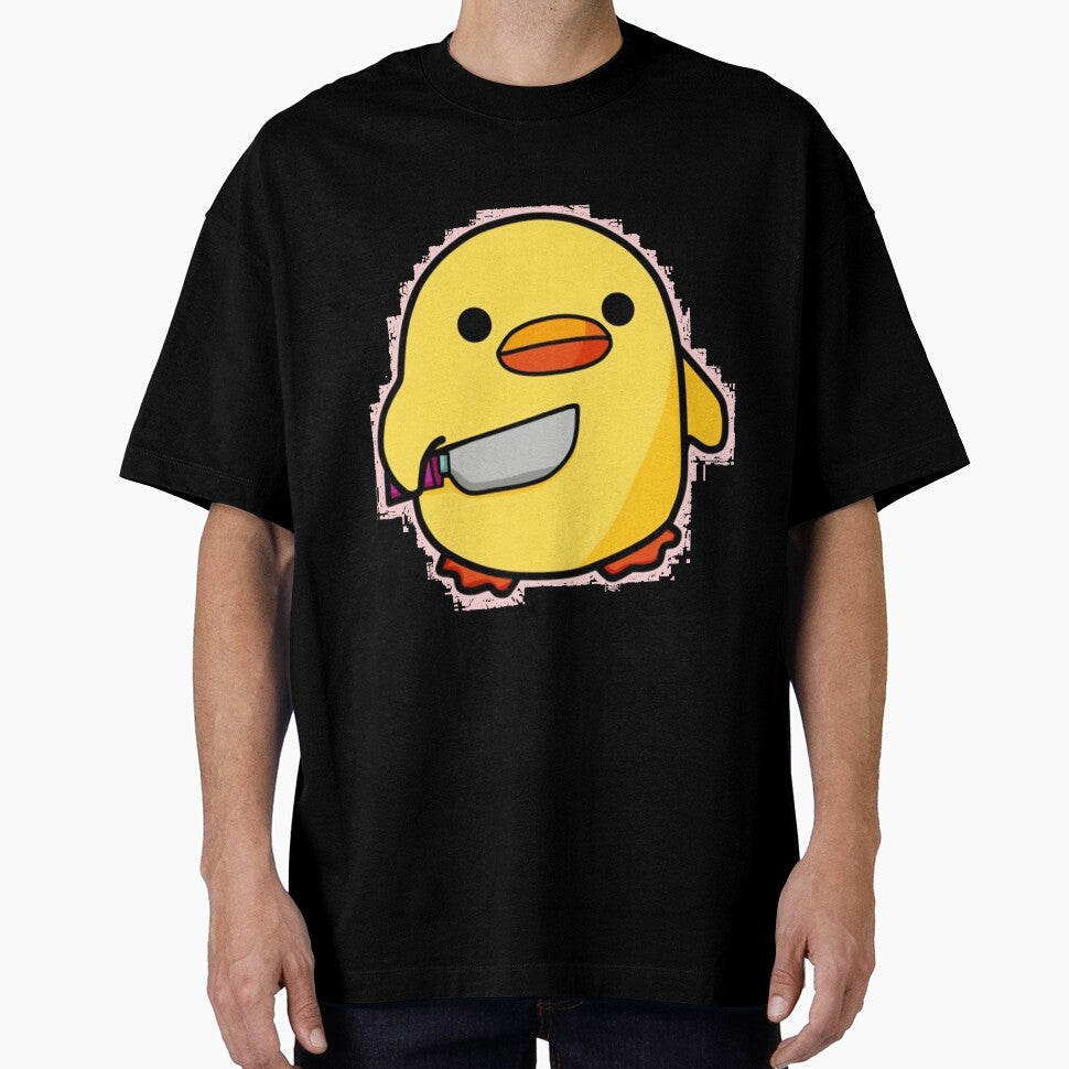 Duck with knife  iPhone Case by wudktforavd3