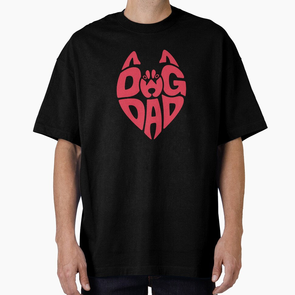Proud Dog Dad Heart Logo by Philippa Shop