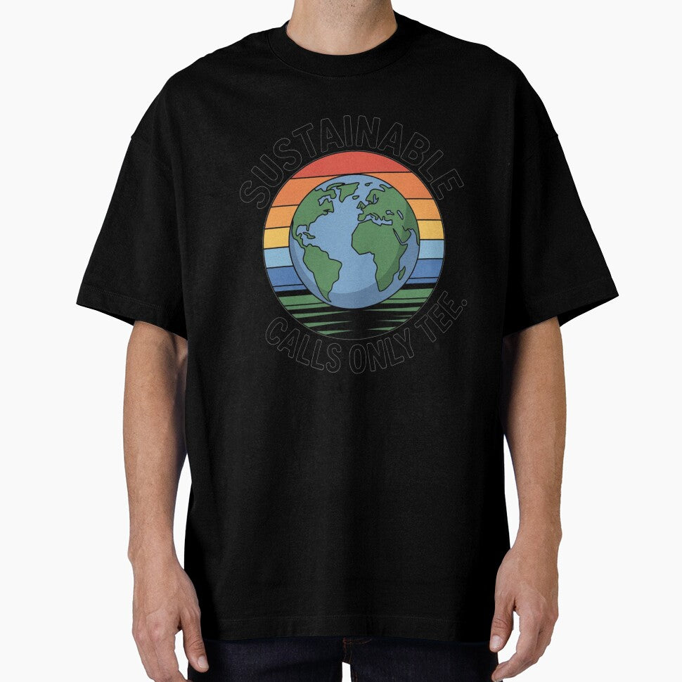 Eco Zoom Survivor – Sustainable Calls Only Tee by midura-studio
