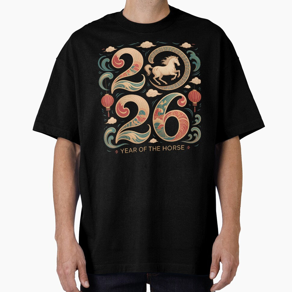 Year Of The Horse 2026 Lunar New Year Chinese Zodiac Horse by GraceShelley