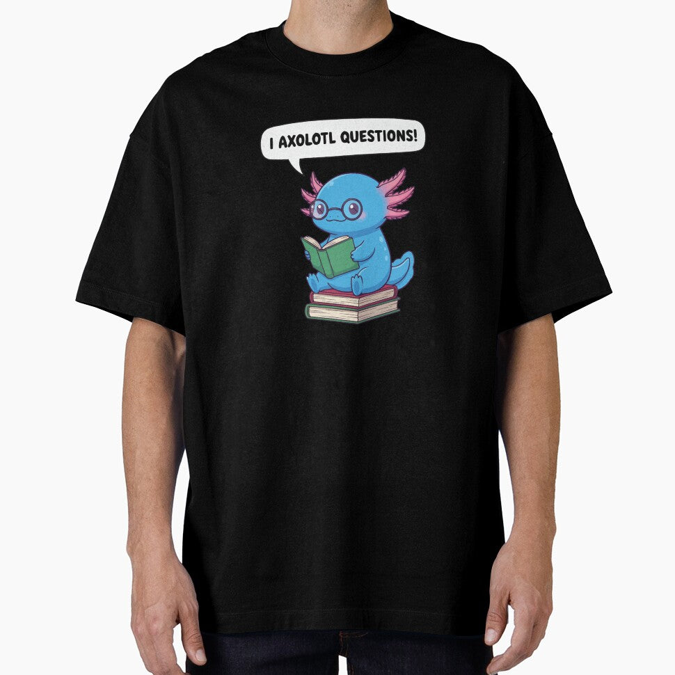 I Axolotl Questions – Blue Bookworm Axolotl by Petzzz