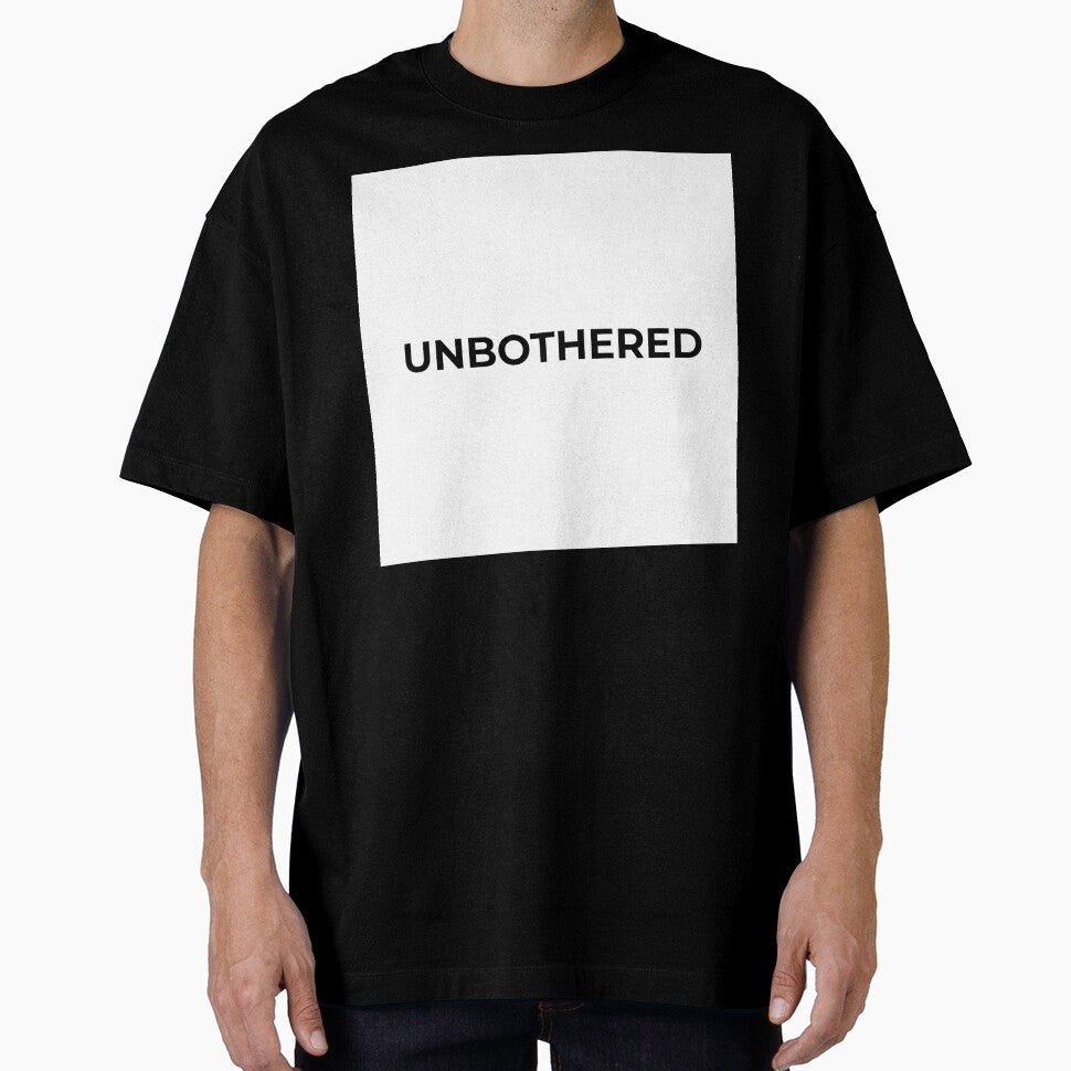UNBOTHERED - Minimalist Typography by SilenceStudio