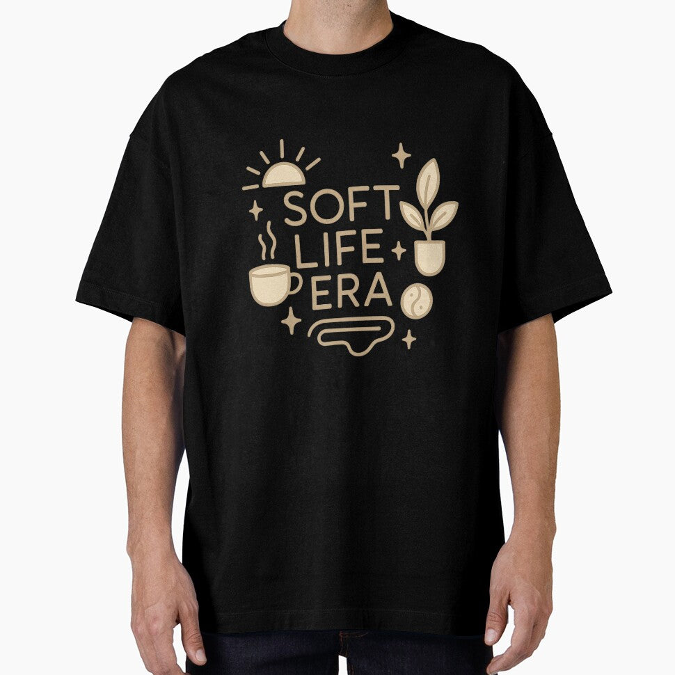 Soft Life Era – Minimalist Monoline Mood by Merchbes