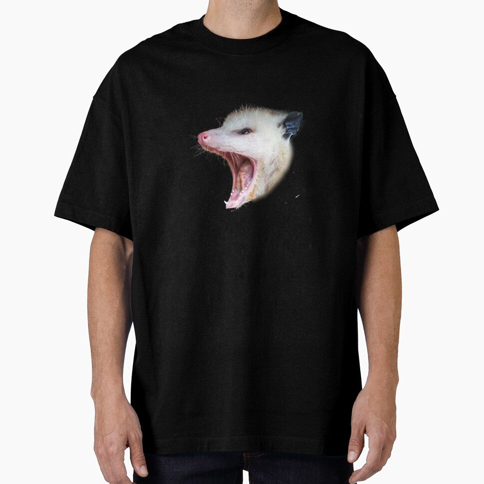 Opossum Live Fast Eat Trash by tissueissues