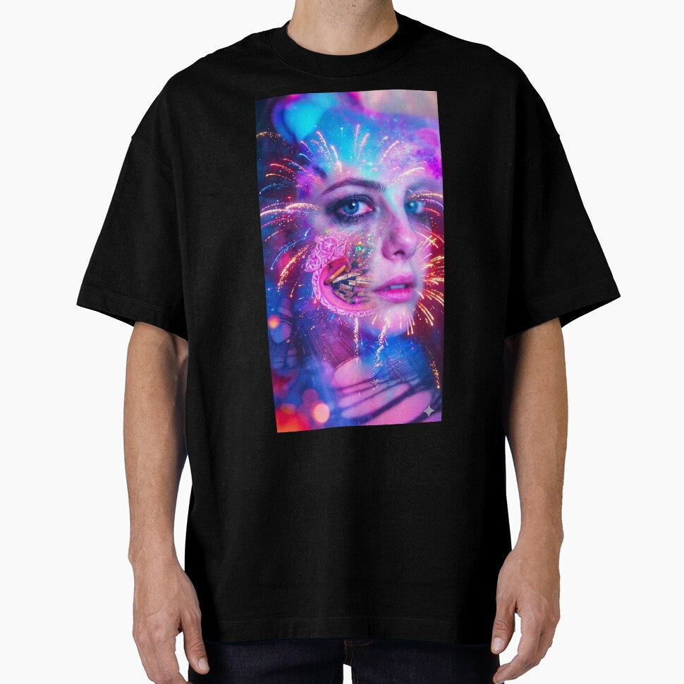 Neon Glitch Effy Stonem Skins Portrait by y2kponyclub