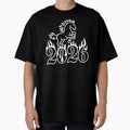 Flame Horse 2026 Symbol – Blackwork Illustration by NaturEdeN