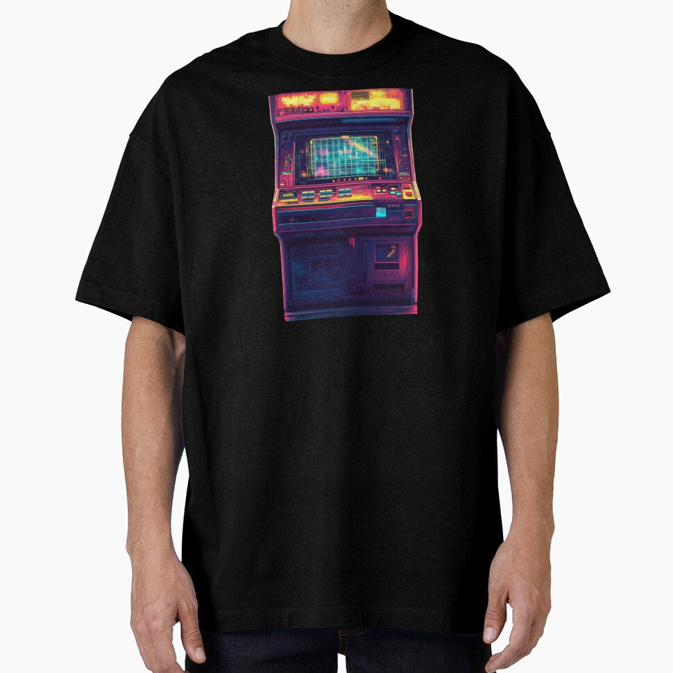 Neon Retro Arcade Machine by TotemTrovia