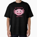 No Thoughts Just Gills - Derpy Axolotl Meme by Petzzz
