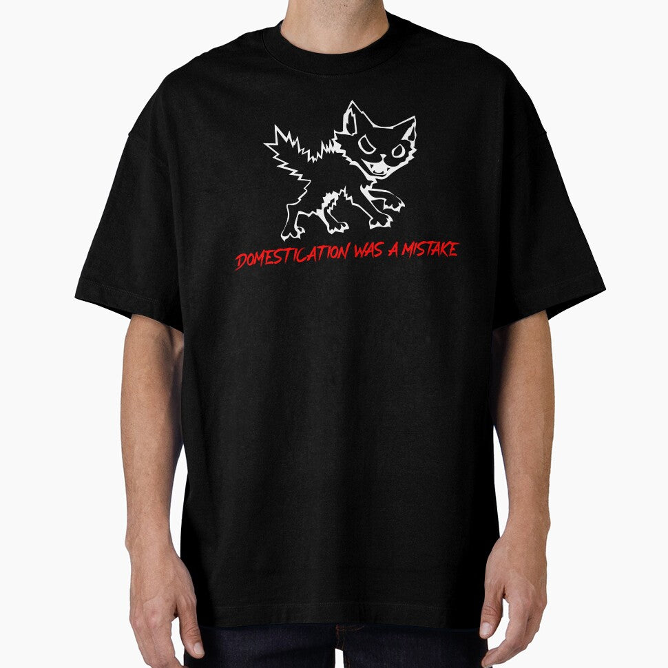 Domestication Was a Mistake - (white print) by R-A Designs