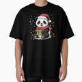 Cute Christmas Panda by NicolasGlowArt