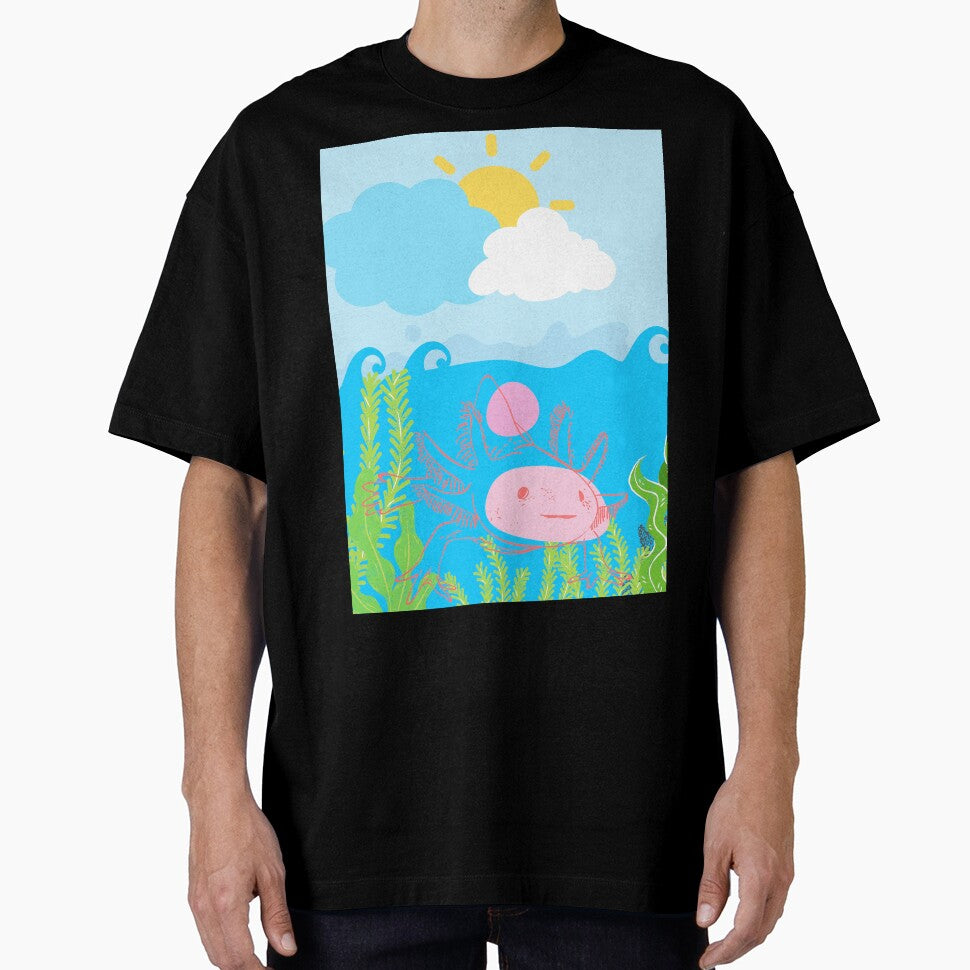 Copy of Axolotl Cartoon pattern by Paint84