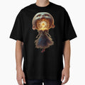 Cosmic Plasma Doll Glowing Orb Surreal Horror Art by LujziWorld