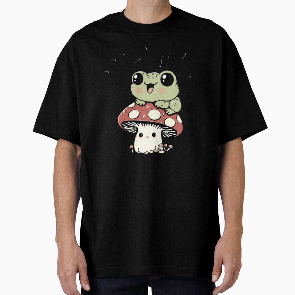 Screaming On The Inside Cute Frog by Lorena Tiana