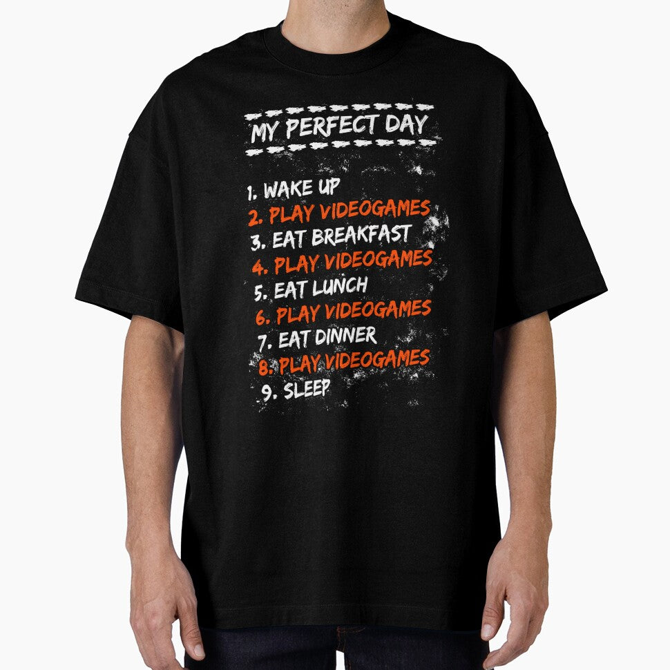 My Perfect Day Videogames, Gamer Gift by FNStuff