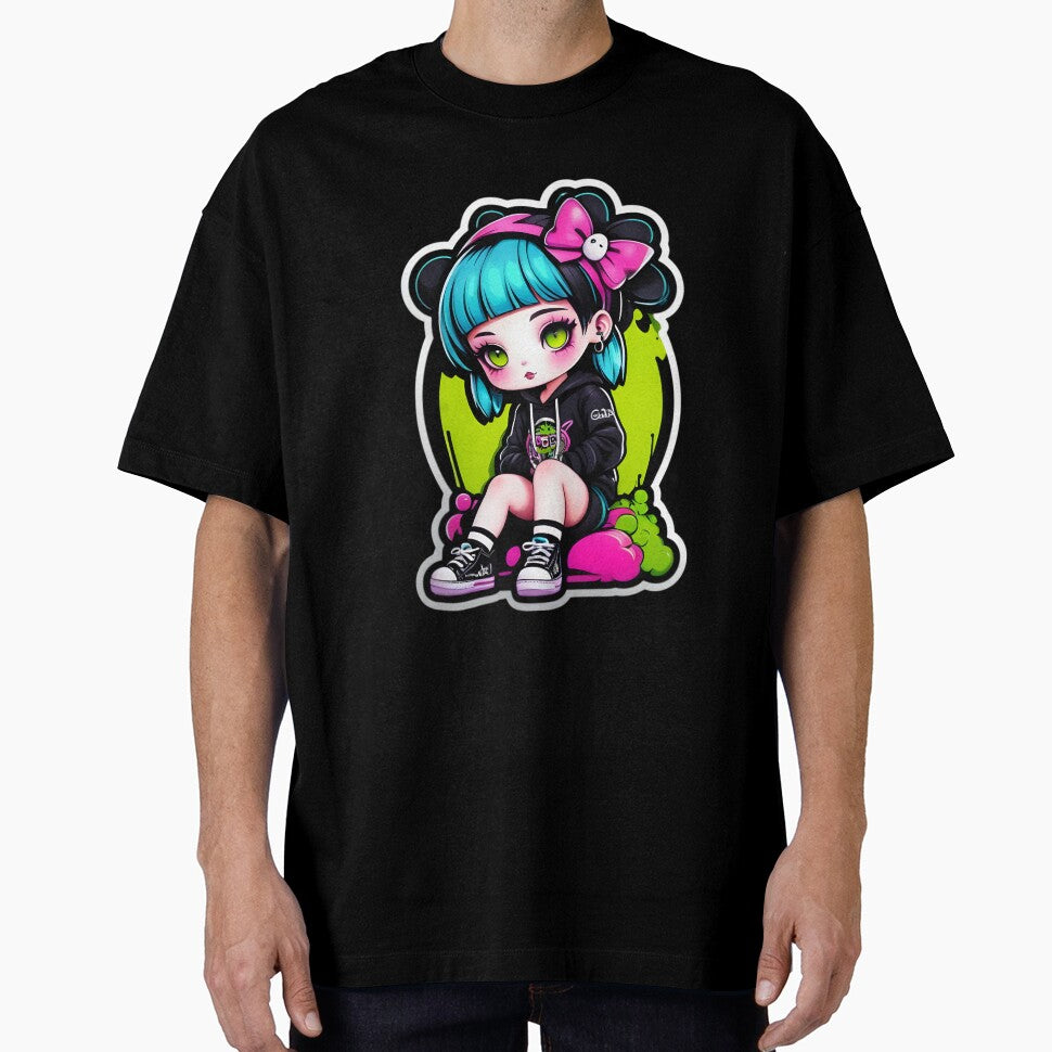 creepy goth girl by rajdigitalarts