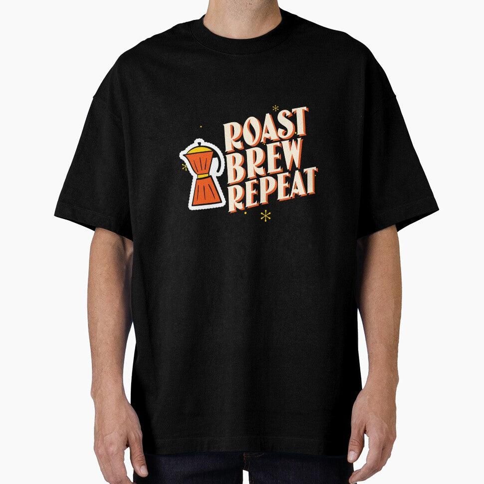 Roast Brew Repeat Coffee Roasters Coffee by LamountTees